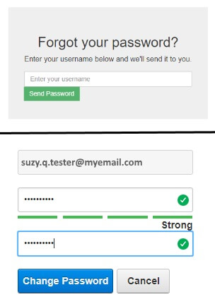 Change a Forgotten Password